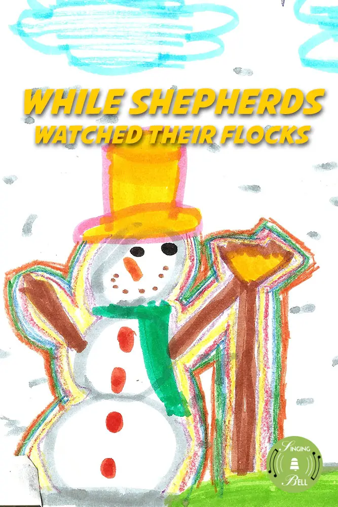Free Christmas Carols > While Shepherds watched their flocks - free mp3 audio song download