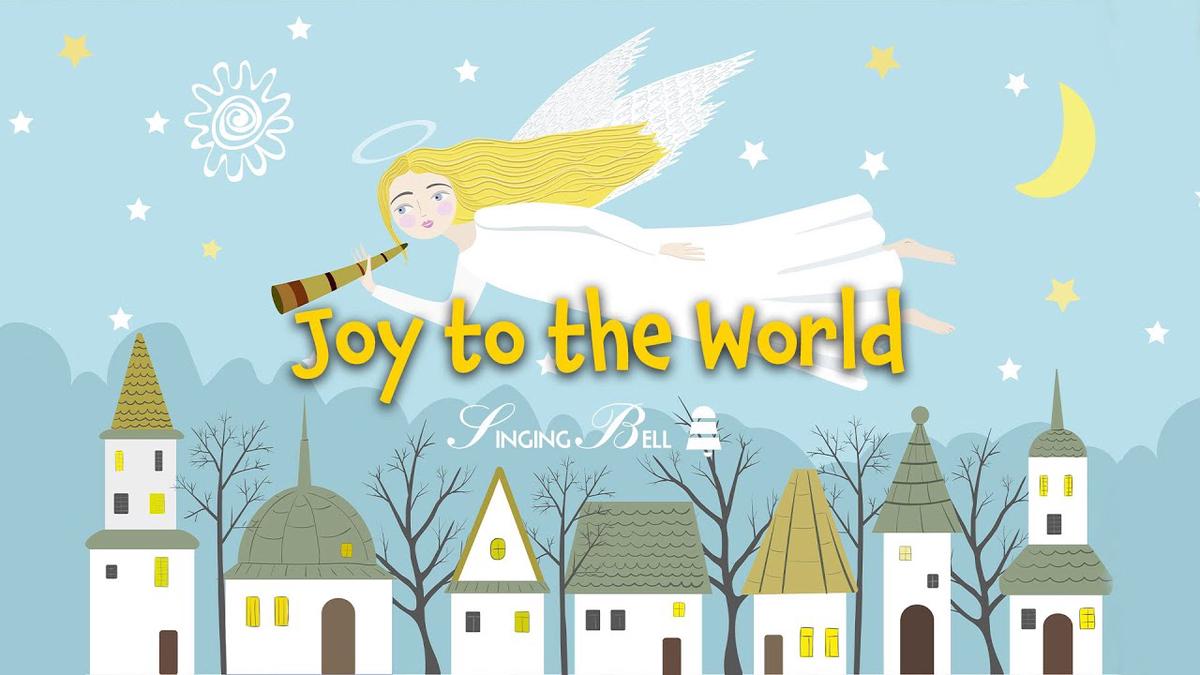 Joy to the world | Christmas Carols - lyrics video for karaoke