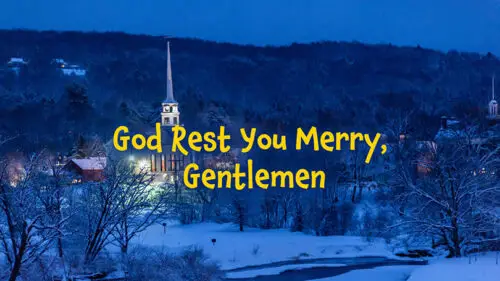 Read more about the article God Rest You Merry, Gentlemen