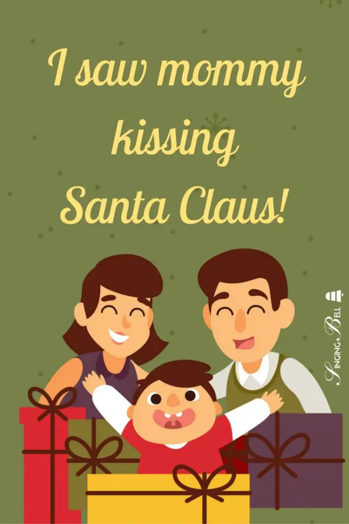I saw Mommy kissing Santa Claus | Free Christmas Carols & Songs
