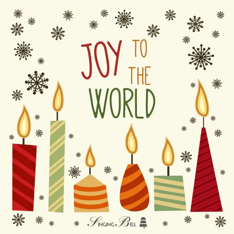 Joy to the World | Christmas Card : Singing Bell Joy to the world | Free Christmas Carols & Songs