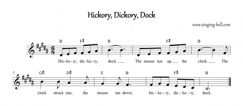 Hickory Dickory Dock_Singing Bell
