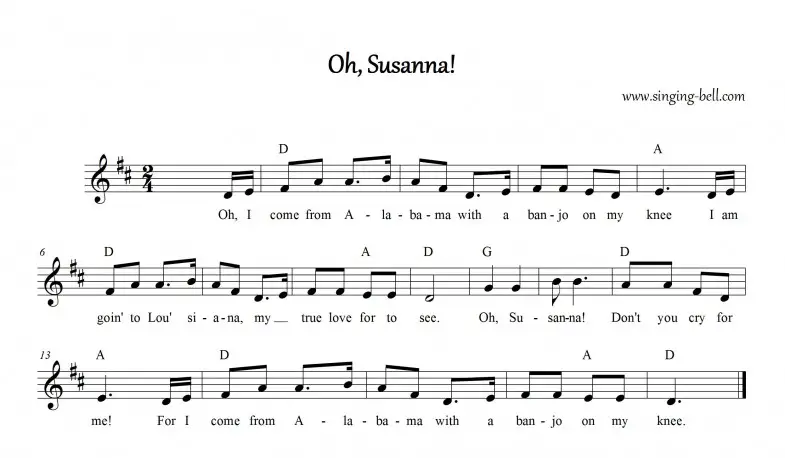 Oh Susanna_Singing Bell