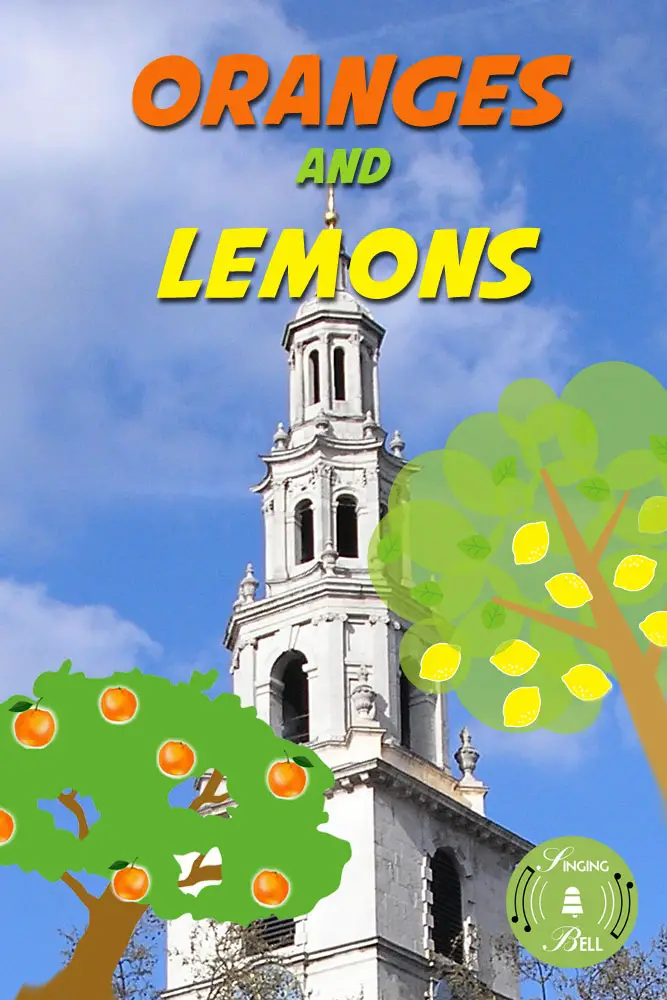 Oranges And Lemons Song Karaoke Printable Score Pdf