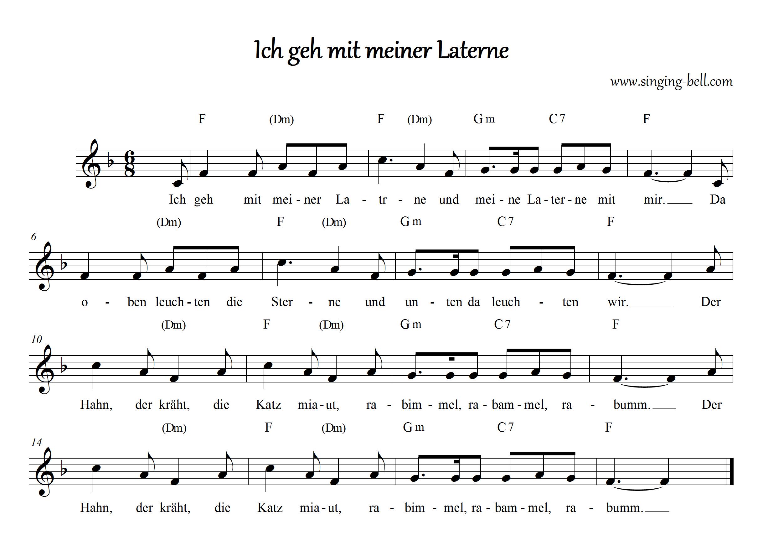 Часы немецкая песня. Ich gehe mit meiner Laterne текст песни. Ich gehe mit meiner Laterne und meine Laterne mit mir текст. Laterne текст. Латерне песня на немецком.