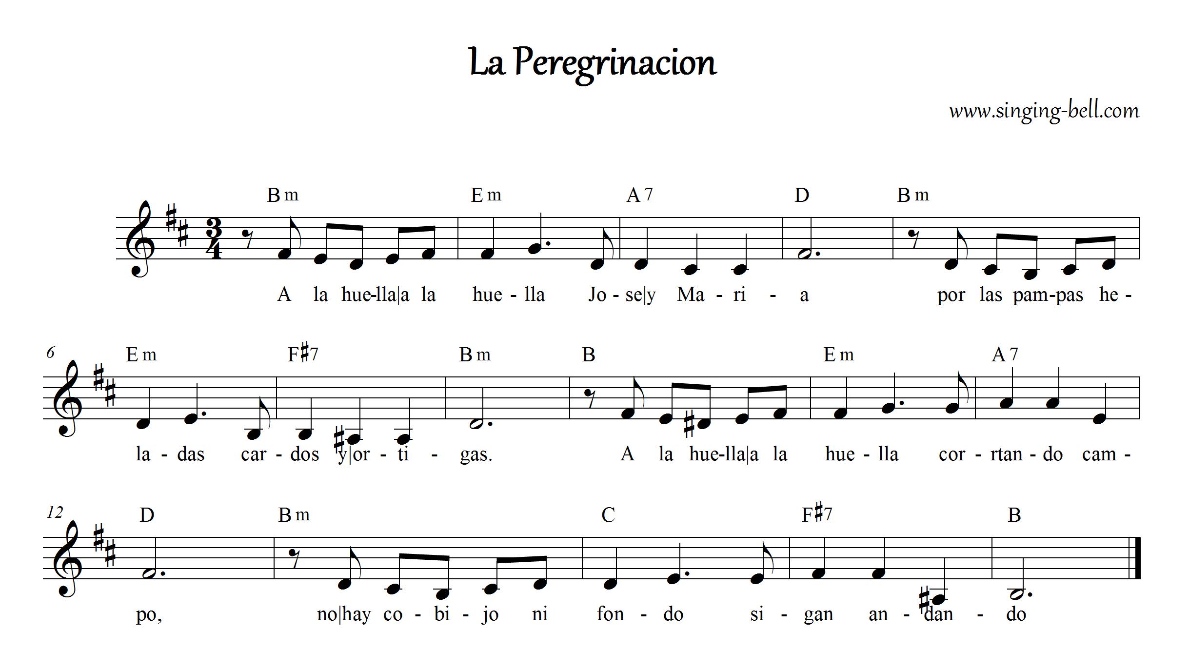 La Peregrinacion_Singing Bell : Singing Bell La Peregrinacion_Singing Bell
