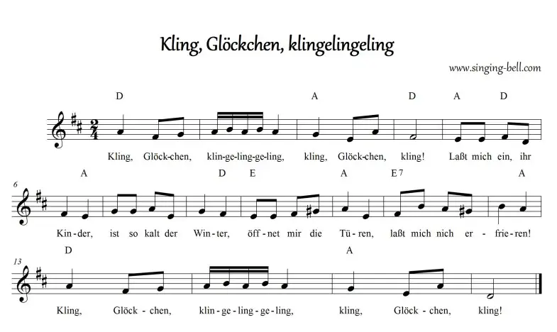 Kling Gloeckchen_Singing Bell : Singing Bell Kling Glockchen_Singing Bell