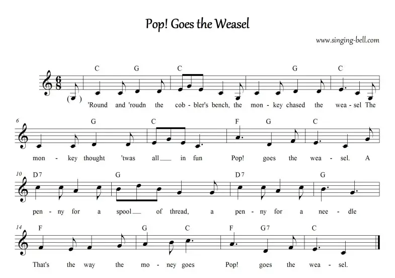 Pop Goes the Weasel_Singing Bell