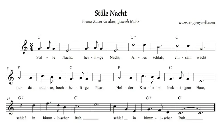 Stille Nacht_C_Singing Bell