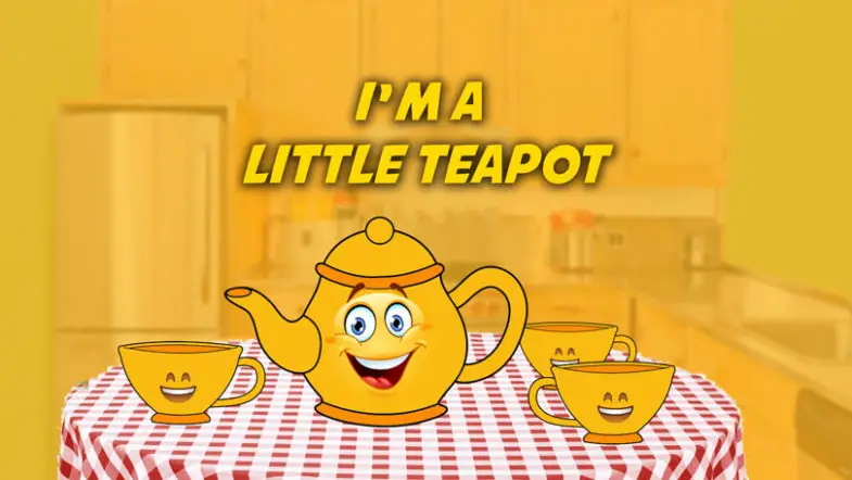 I’m a Little Teapot Song, Karaoke, Printable Score, PDF