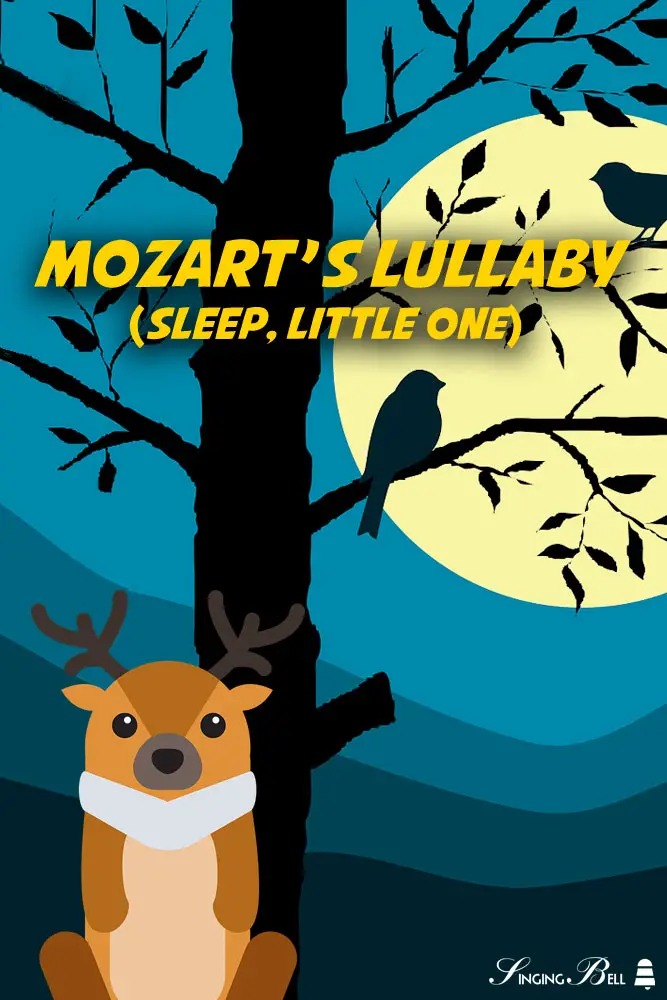 Mozart's Lullaby (Sleep, Little One) | Free Nursery Rhymes karaoke mp3 download