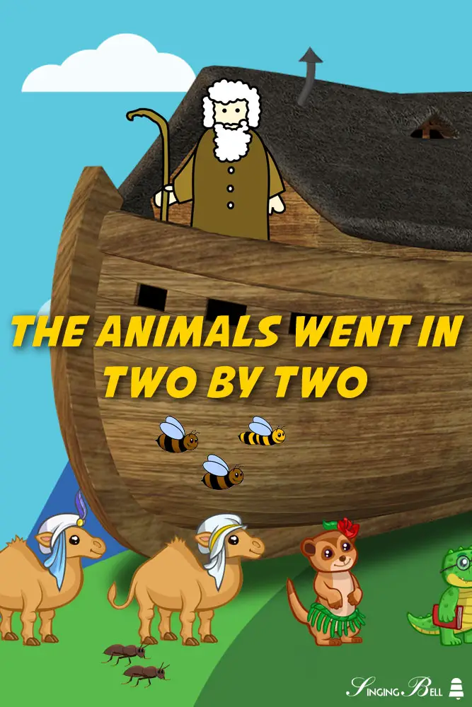 The Animals Went in Two by Two | Free Nursery Rhymes