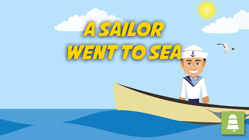 A Sailor Went To Sea Free Karaoke Nursery Rhymes