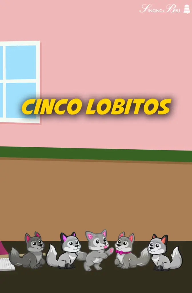 Cinco Lobitos : Singing Bell Cinco Lobitos | Free karaoke mp3 download