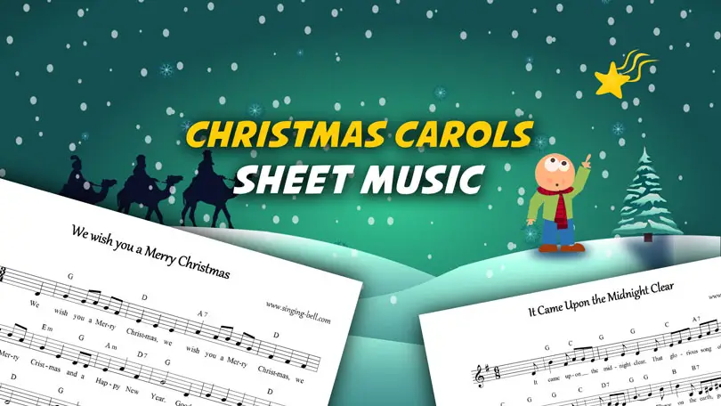 Christmas Carol Sheet Music 30 Free Scores To Download