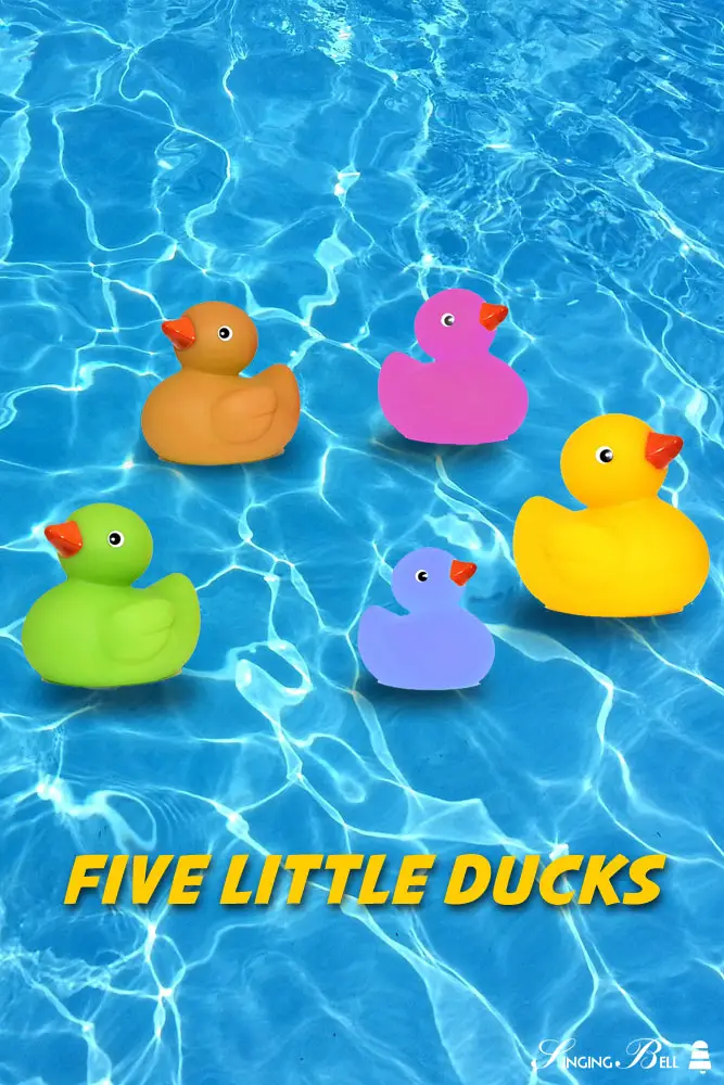 Five Little Ducks | Free Nursery Rhymes : Singing Bell Five Little Ducks | Free Nursery Rhymes
