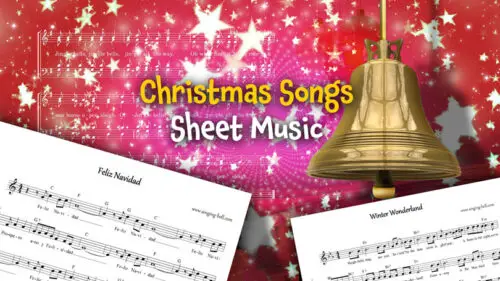 12 Scores for Free Download | Christmas Songs Piano Sheet Music