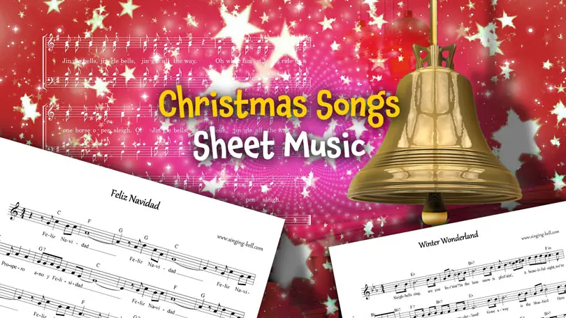 Christmas Song Sheet Music | 12 Scores for Free download