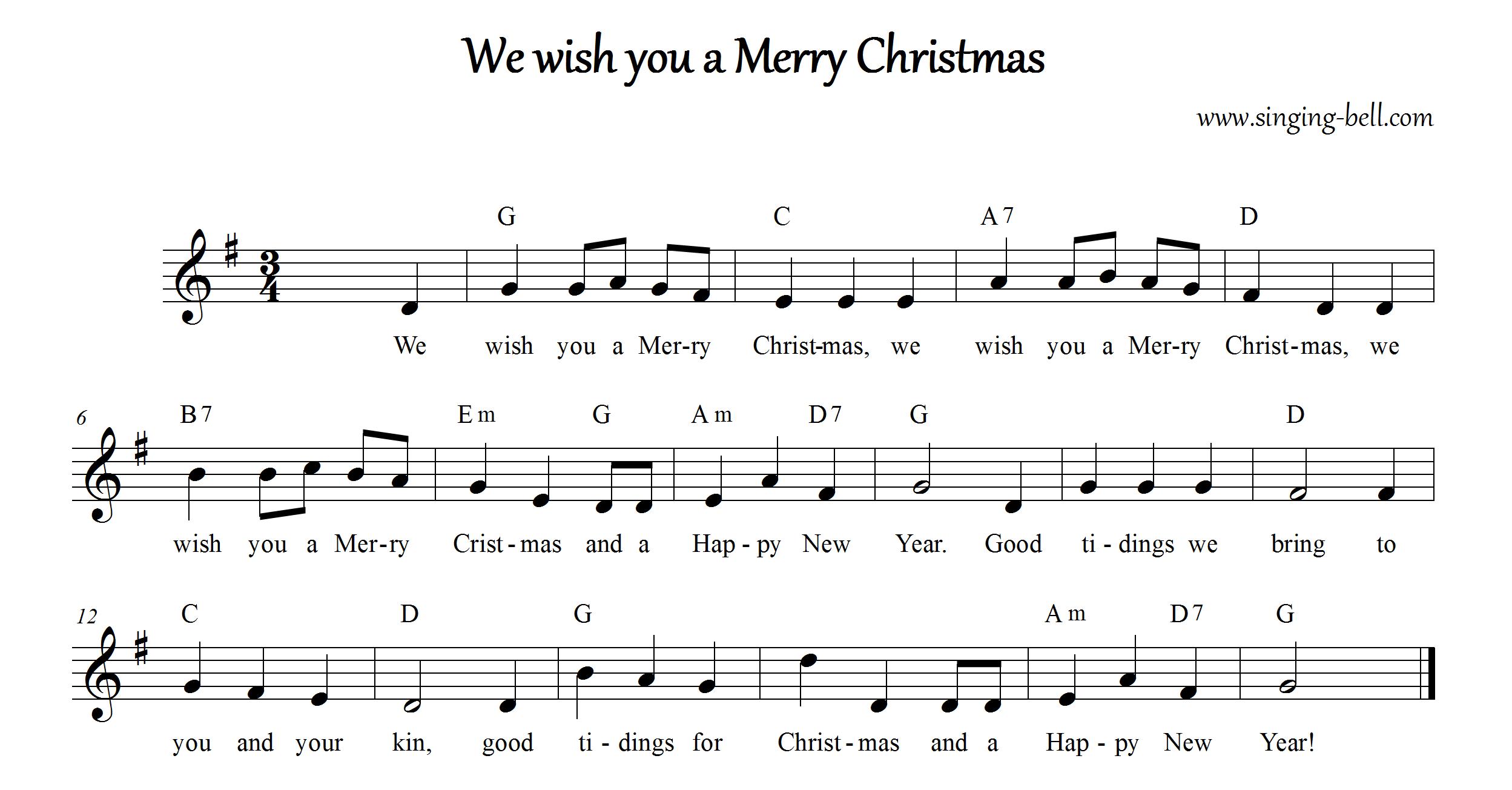 We Wish You A Merry Christmas Karaoke Carols For Kids