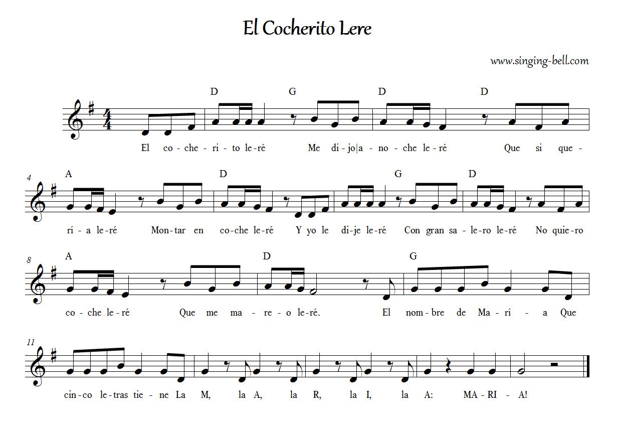 El Cocherito Lere_Singing Bell : Singing Bell
