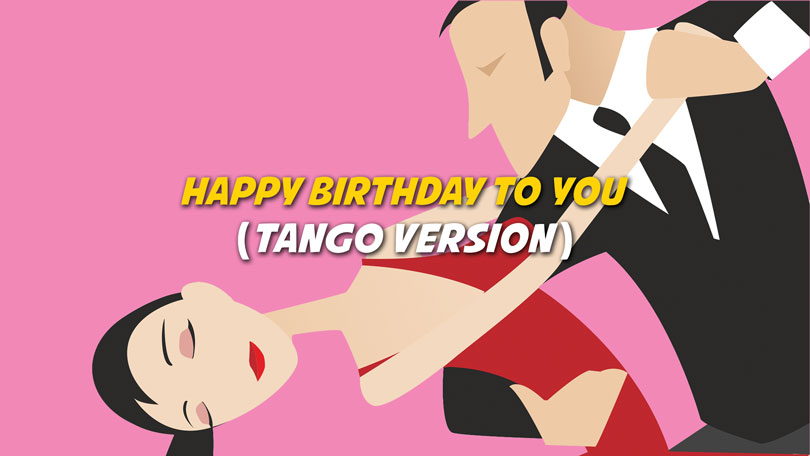 Happy Birthday | Free Karaoke Tango Version Download