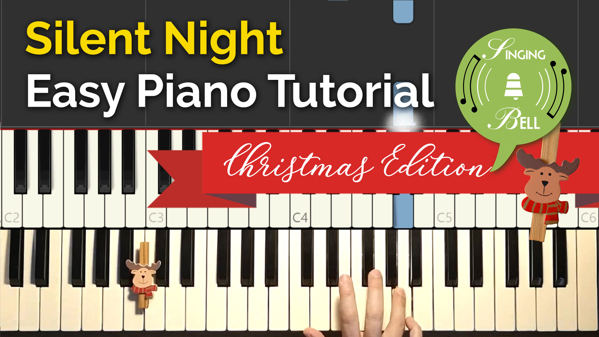 How to Play Silent Night Piano, Notes, Keys, Sheet Music