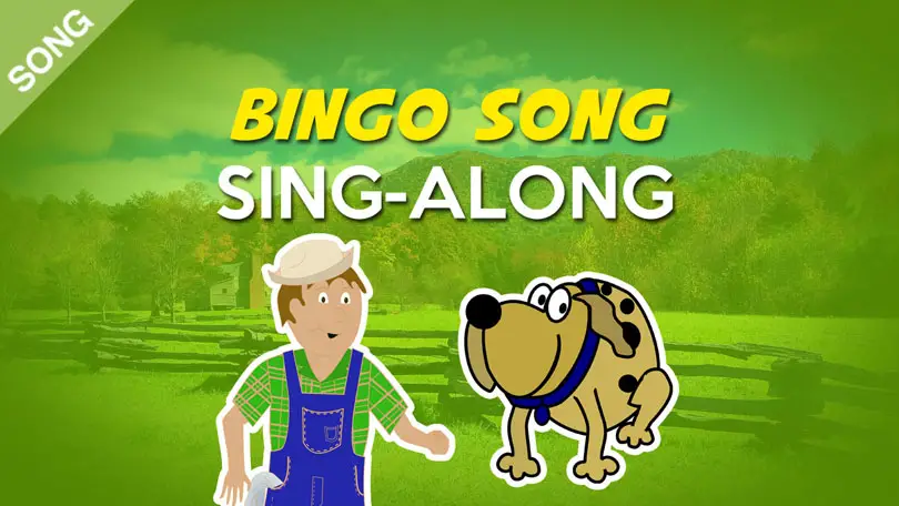 Bingo Song | Karaoke, Sing-Along, Printable Score in PDF