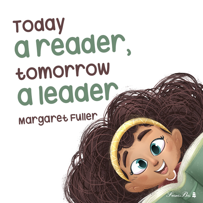 Motivational quote for kids by Margaret Fuller.