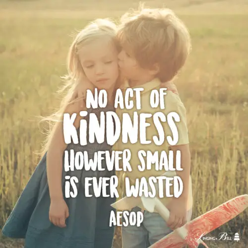 Kindness quote for kids.