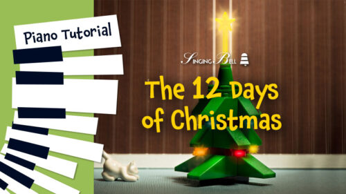 The 12 Days of Christmas - Piano Tutorial, Notes, Keys, Sheet Music