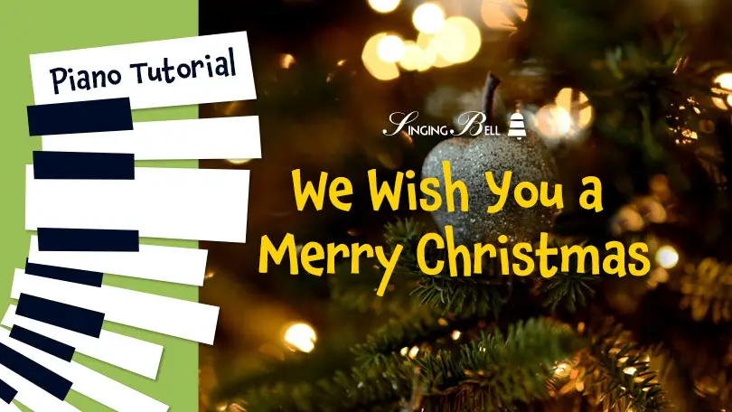 We Wish You A Merry Christmas Piano Guitar Sheet Music