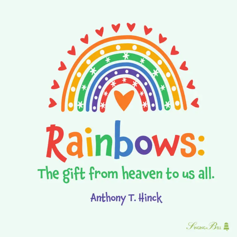 45 Rainbow Quotes for Kids The Promise of Colors