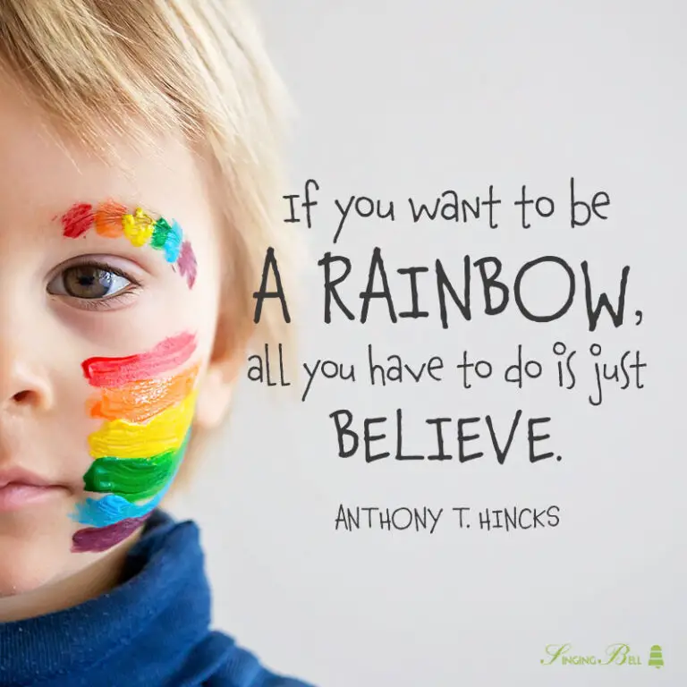 45 Rainbow Quotes for Kids The Promise of Colors