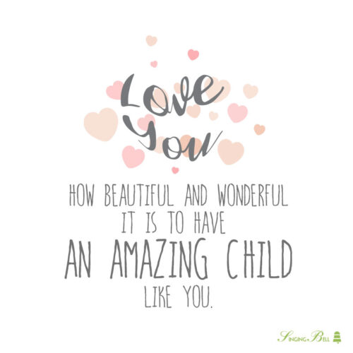 Love quote for kids.