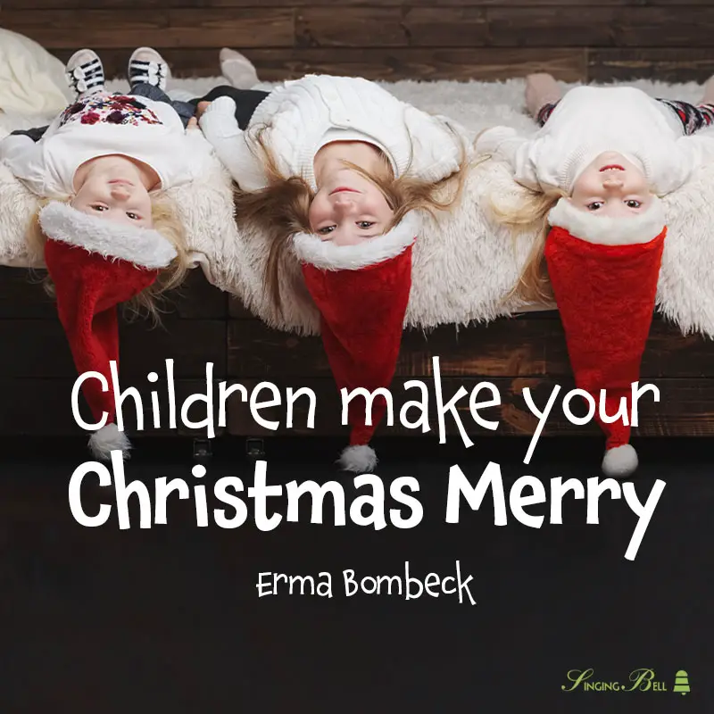 75 Christmas Quotes for Kids to Share this Season