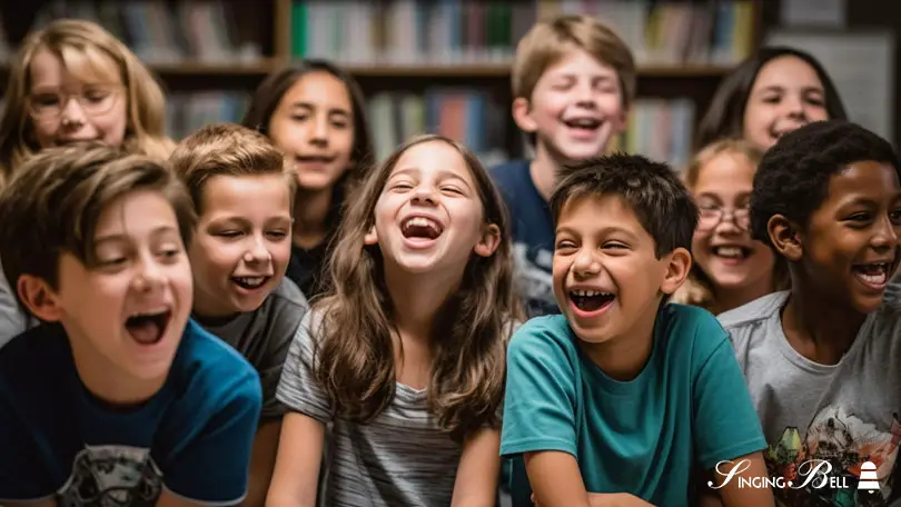 Students sing : Singing Bell