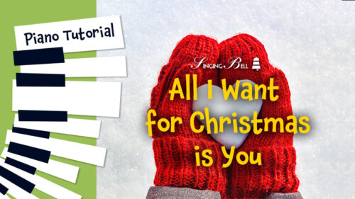 All I Want for Christmas is You - Piano Tutorial, Notes, Keys, Sheet Music