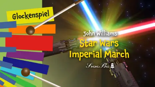 Star Wars : Imperial March – How to Play on the Glockenspiel / Xylophone