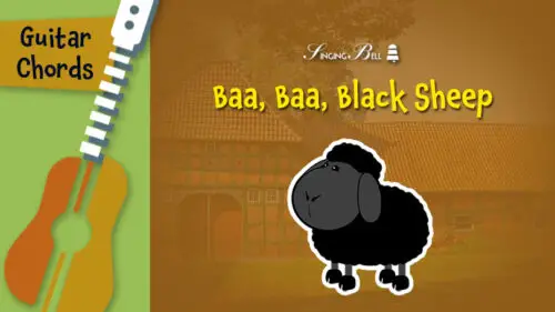 Baa Baa Black Sheep – Guitar Chords, Tabs, Sheet Music for Guitar, Printable PDF
