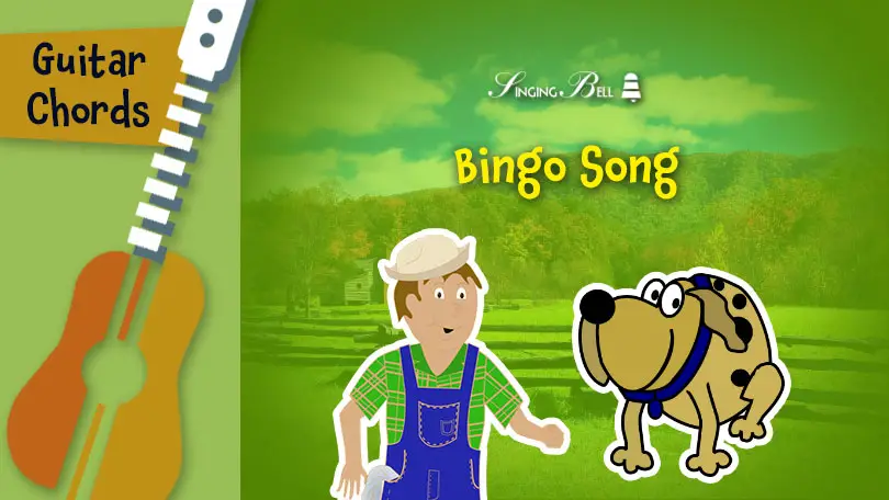 Bingo Song – Guitar Chords, Tabs, Sheet Music for Guitar, Printable PDF