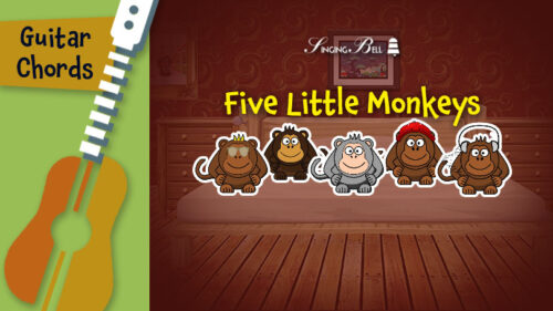 Five Little Monkeys – Guitar Chords, Tabs, Sheet Music for Guitar, Printable PDF