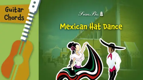 Read more about the article Mexican Hat Dance (Jarabe Tapatio) – Guitar Chords, Tabs, Sheet Music for Guitar, Printable PDF