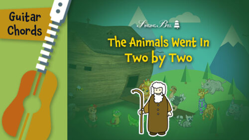 The Animals Went in Two by Two – Guitar Chords, Tabs, Sheet Music for Guitar, Printable PDF