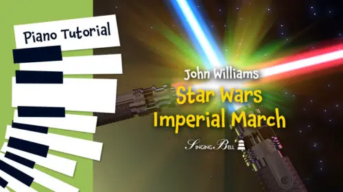 How to play Star Wars Imperial March on the piano.