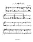 Jacques Offenbach's Can Can Piano Sheet Music, Tutorial