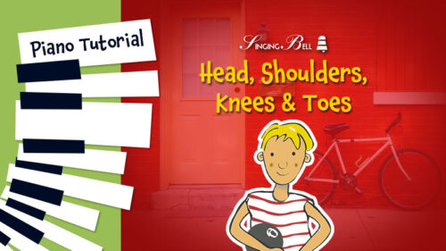 Head-Shoulders piano tutorial easy sheet music notes chords beginners