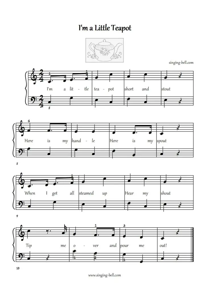 36 Piano Songs For Kids + Free Beginner Piano Sheet Music