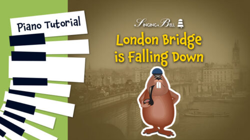 London-Bridge piano tutorial easy sheet music notes chords beginners