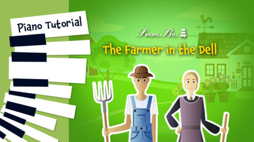 The Farmer in the Dell – Piano Tutorial, Notes, Chords, Sheet Music