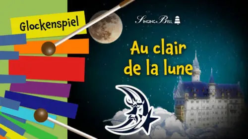 Au Clair de la Lune – How to Play on Glockenspiel / Xylophone